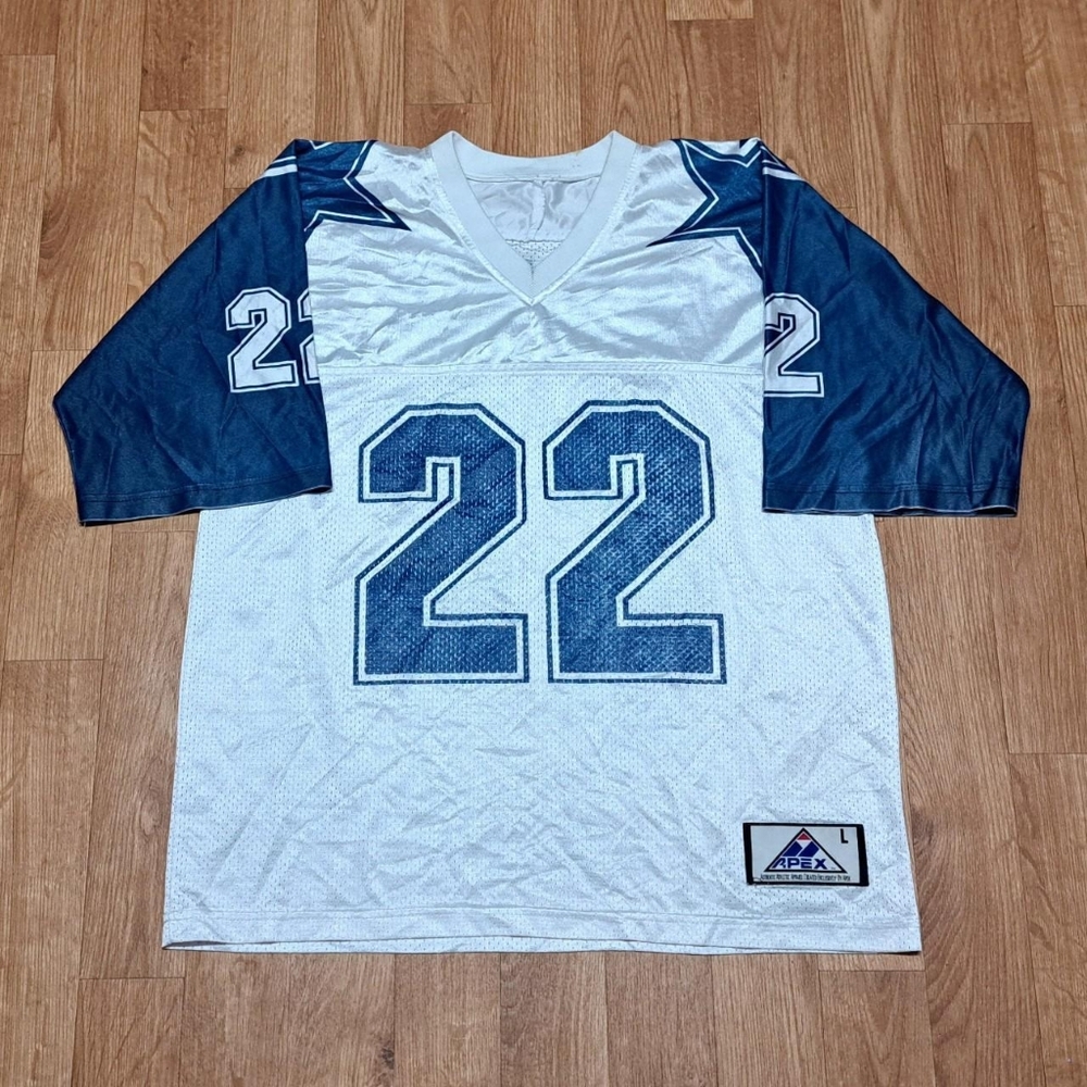 Emmith Smith Vintage Apex Jersey Dallas Cowboys Men's Size Large
